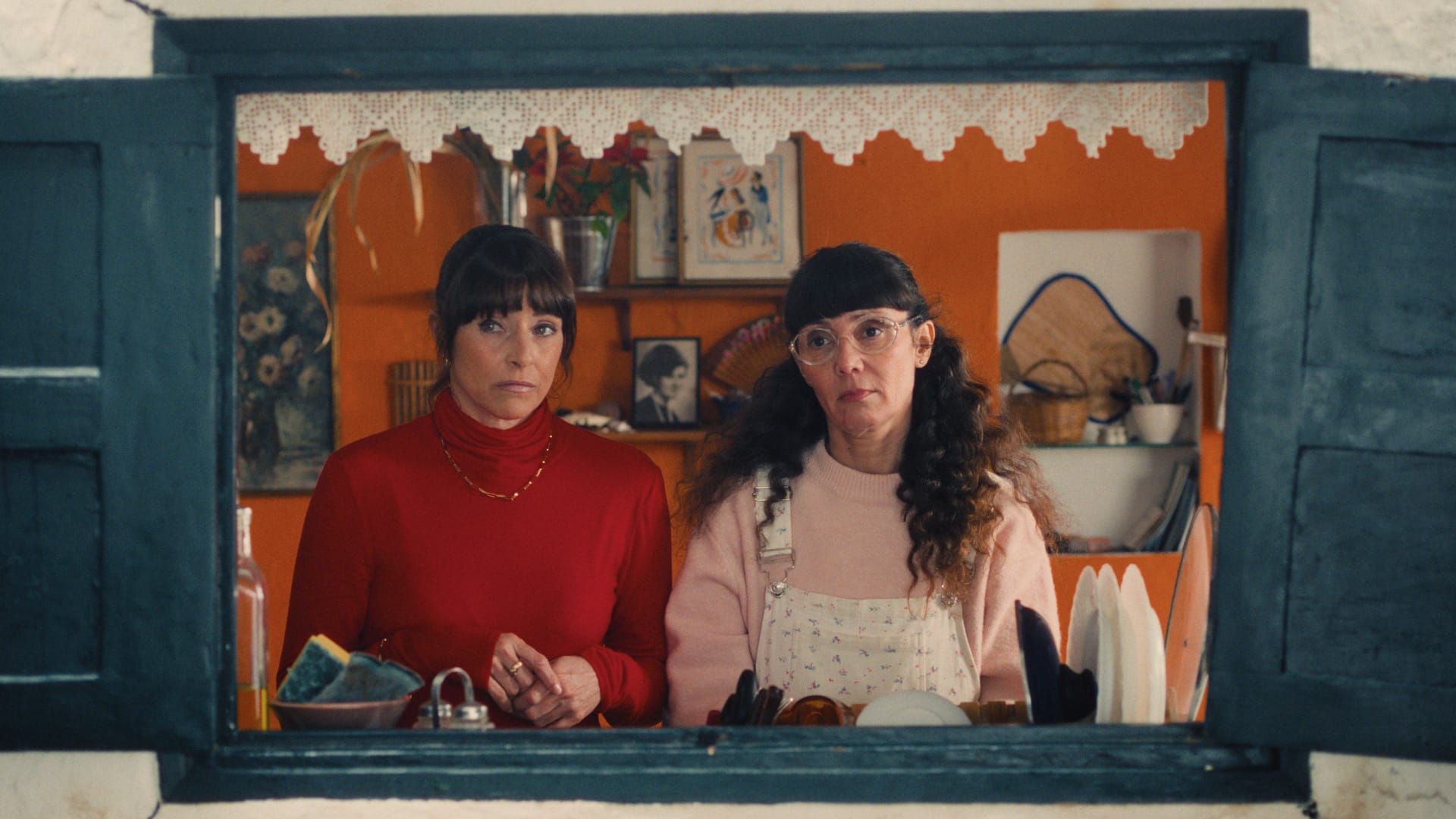 L'actriu menorquina Azhara Moyano (dreta) es també la productora del film.